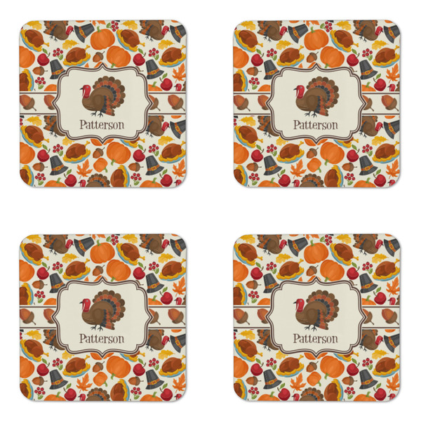 Traditional Thanksgiving Coaster Set - APPROVAL