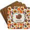 Traditional Thanksgiving Coaster Set (Personalized)
