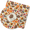 Traditional Thanksgiving Rubber Backed Coaster (Personalized)