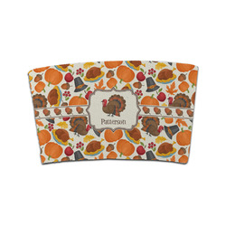 Traditional Thanksgiving Coffee Cup Sleeve (Personalized)