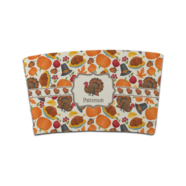 Custom Traditional Thanksgiving Coffee Cup Sleeve (Personalized)