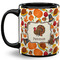 Traditional Thanksgiving Coffee Mug - 11 oz - Full- Black