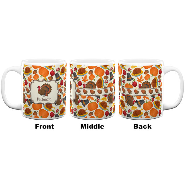 Traditional Thanksgiving Coffee Mug - 11 oz - White APPROVAL