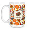 Traditional Thanksgiving Coffee Mug - 15 oz - White