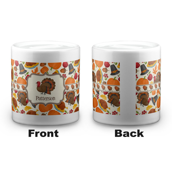 Traditional Thanksgiving Coin Bank - Apvl