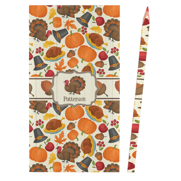 Traditional Thanksgiving Colored Pencils - Front View