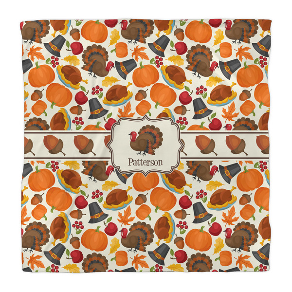 Traditional Thanksgiving Comforter - Queen - Front