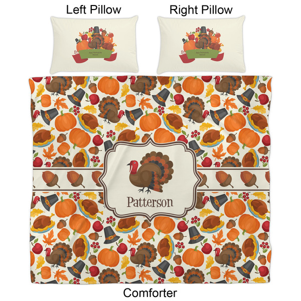 Traditional Thanksgiving Comforter Set - King - Approval