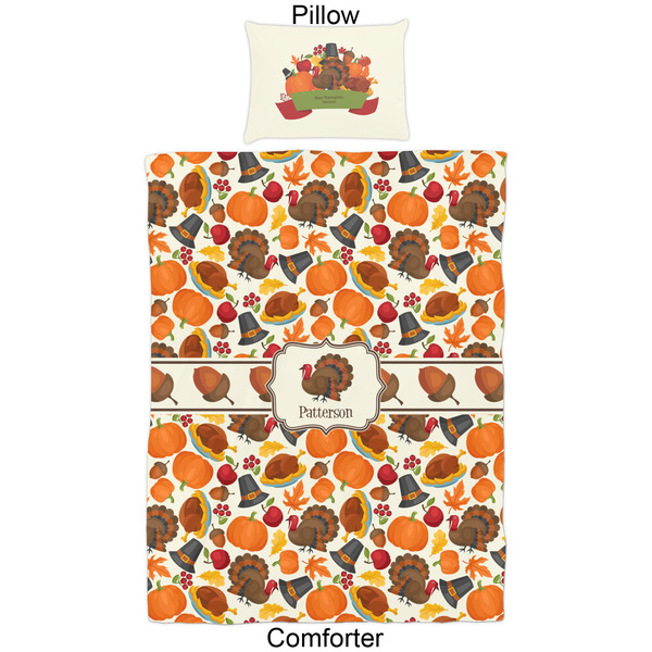 Traditional Thanksgiving Comforter Set - Twin - Approval
