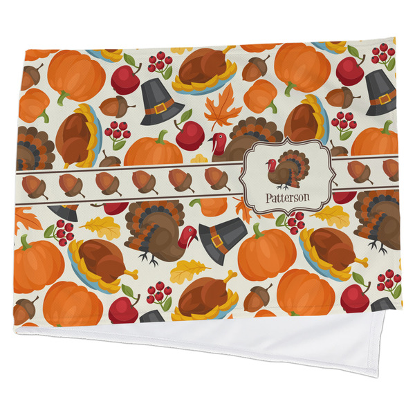 Custom Traditional Thanksgiving Cooling Towel (Personalized)