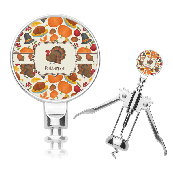 Custom Traditional Thanksgiving Corkscrew (Personalized)