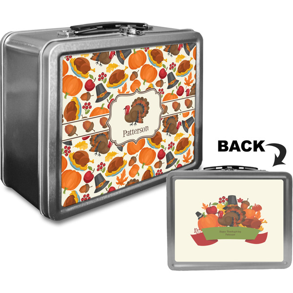 Traditional Thanksgiving Custom Lunch Box / Tin Approval