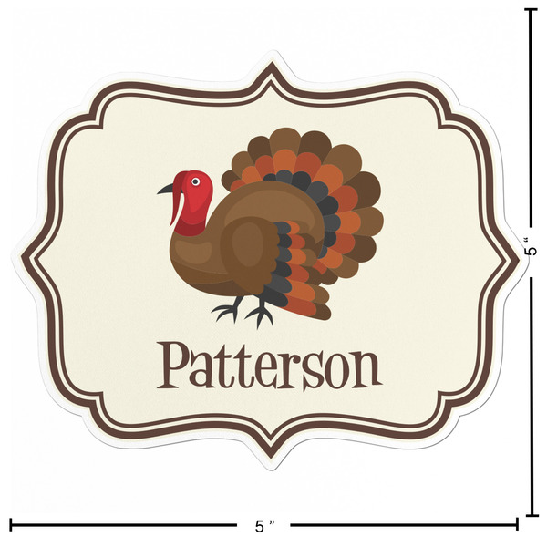 Traditional Thanksgiving Custom Shape Iron On Patches - L - APPROVAL