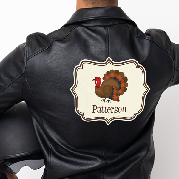 Traditional Thanksgiving Custom Shape Iron On Patches - XXXL - APPROVAL