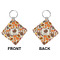 Traditional Thanksgiving Diamond Keychain (Front + Back)
