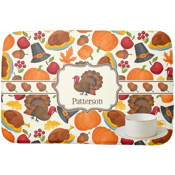 Traditional Thanksgiving Dish Drying Mat