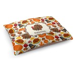 Traditional Thanksgiving Dog Bed - Medium w/ Name or Text