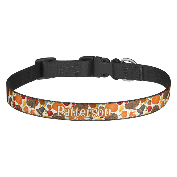 Custom Traditional Thanksgiving Dog Collar (Personalized)