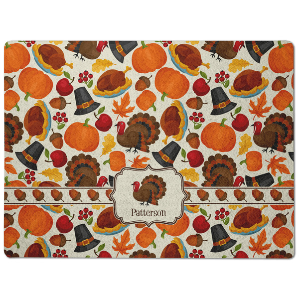 Traditional Thanksgiving Dog Food Mat - Medium without bowls