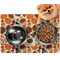 Traditional Thanksgiving Dog Food Mat - Small LIFESTYLE