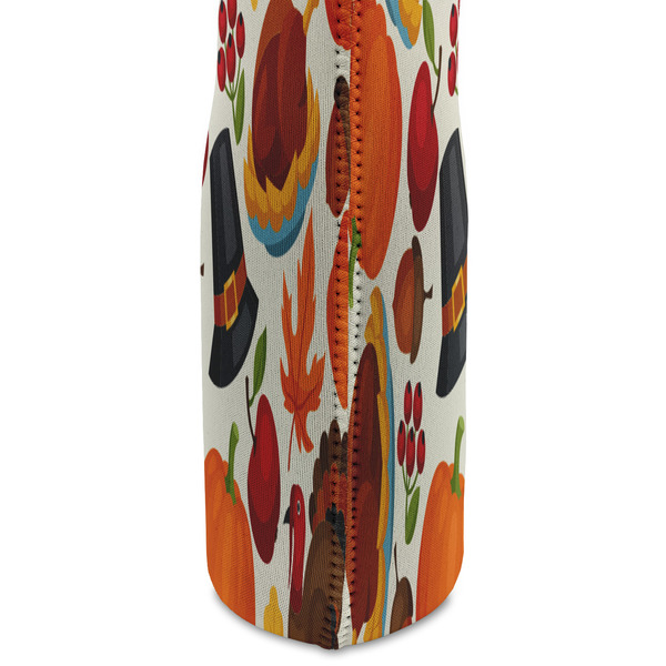 Traditional Thanksgiving Double Wine Tote - DETAIL 2 (new)