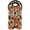 Traditional Thanksgiving Double Wine Tote - Front (new)