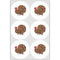 Traditional Thanksgiving Drink Topper - Large - Set of 6
