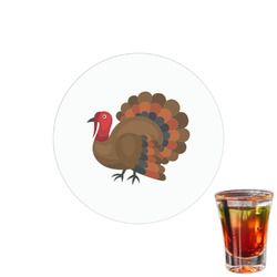 Traditional Thanksgiving Printed Drink Topper - 1.5"