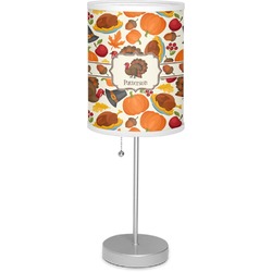 Traditional Thanksgiving 7" Drum Lamp with Shade (Personalized)