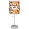 Traditional Thanksgiving Drum Lampshade with base included