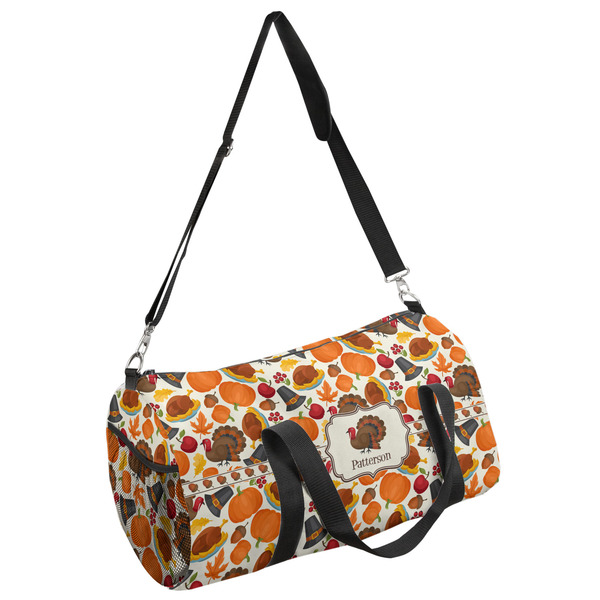 Custom Traditional Thanksgiving Duffel Bag - Small (Personalized)