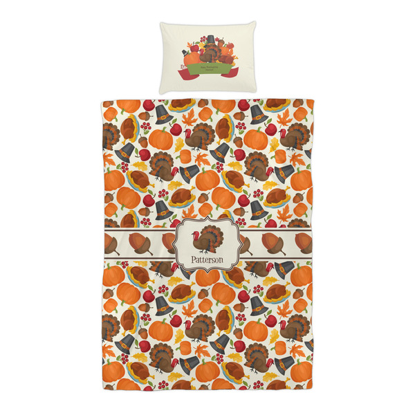 Traditional Thanksgiving Duvet Cover Set - Twin XL - Alt Approval