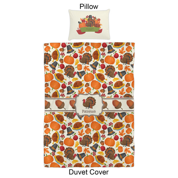 Traditional Thanksgiving Duvet Cover Set - Twin XL - Approval