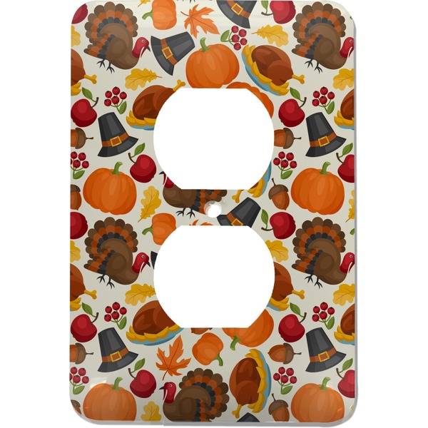 Custom Traditional Thanksgiving Electric Outlet Plate