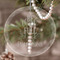 Traditional Thanksgiving Engraved Glass Ornaments - Round-Main Parent