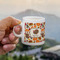 Traditional Thanksgiving Espresso Cup - 3oz LIFESTYLE (new hand)