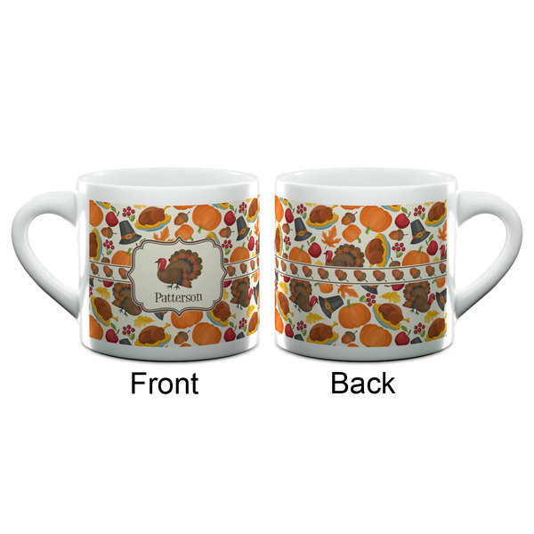 Traditional Thanksgiving Espresso Cup - 6oz (Double Shot) (APPROVAL)