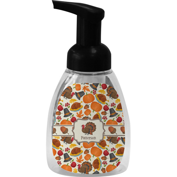 Custom Traditional Thanksgiving Foam Soap Bottle (Personalized)
