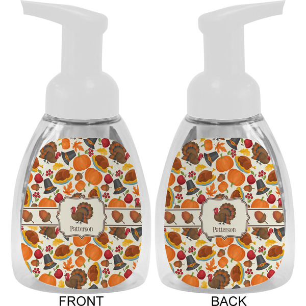 Traditional Thanksgiving Foam Soap Bottle Approval - White