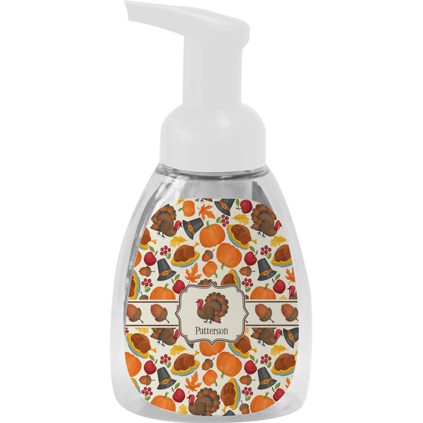 Custom Traditional Thanksgiving Foam Soap Bottle (Personalized)
