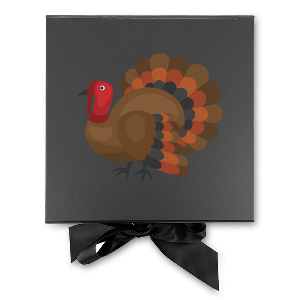 Traditional Thanksgiving Gift Boxes with Magnetic Lid - Black - Approval