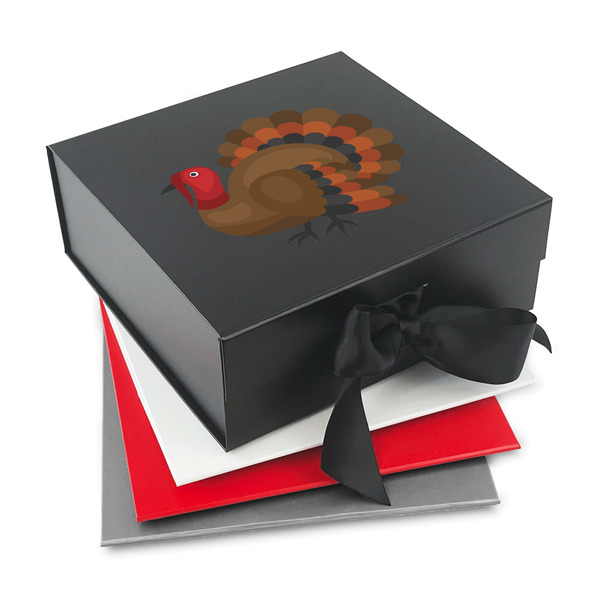 Custom Traditional Thanksgiving Gift Box with Magnetic Lid
