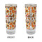 Traditional Thanksgiving Glass Shot Glass - 2 oz - Single - APPROVAL