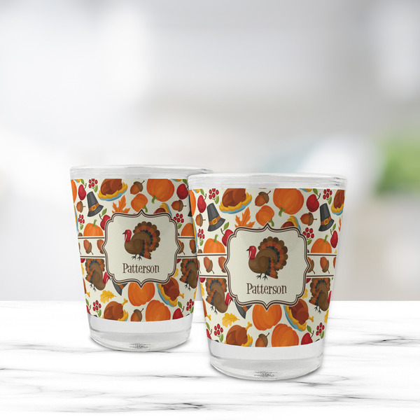 Traditional Thanksgiving Glass Shot Glass - Standard - LIFESTYLE
