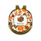 Traditional Thanksgiving Golf Ball Marker - Hat Clip - Gold