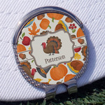 Traditional Thanksgiving Golf Ball Marker - Hat Clip
