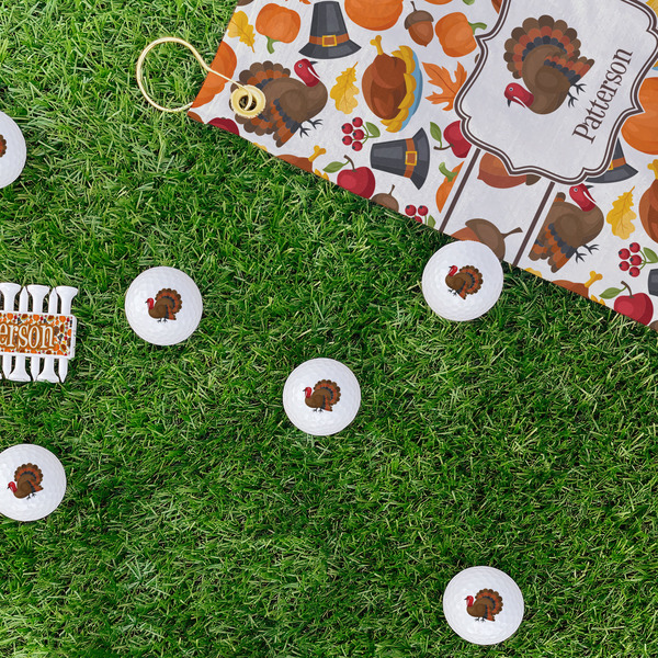 Traditional Thanksgiving Golf Balls - Generic - Set of 12 - LIFESTYLE