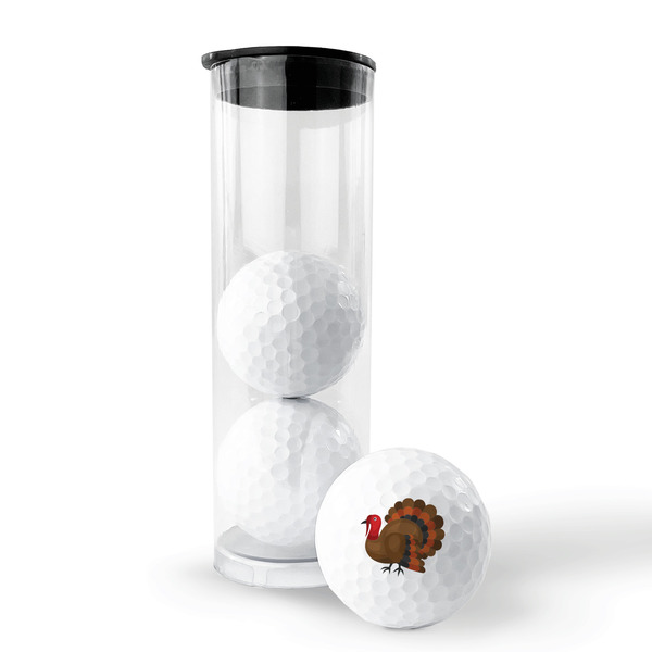 Traditional Thanksgiving Golf Balls - Generic - Set of 3 - PACKAGING