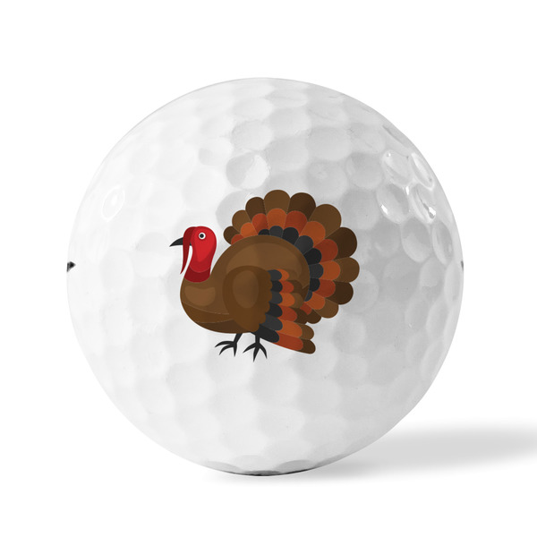 Traditional Thanksgiving Golf Balls - Titleist - Set of 12 - FRONT