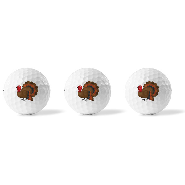 Traditional Thanksgiving Golf Balls - Titleist - Set of 3 - APPROVAL